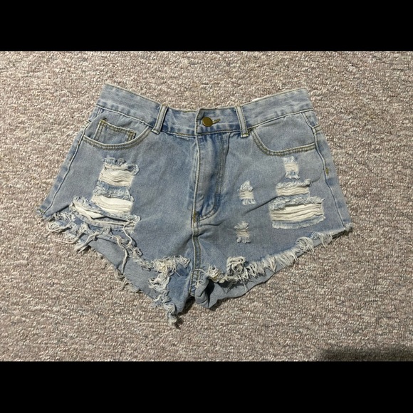 shein jean shorts - Picture 1 of 2